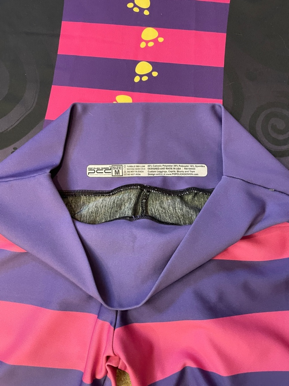 RunDisney Purple and Pink Cheshire Cat Two-Piece Set - Picture 6 of 6